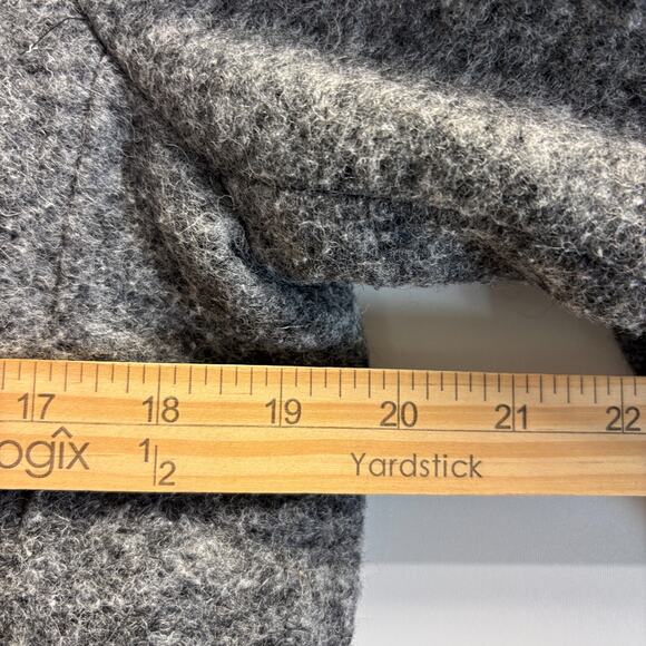 Armani Exchange Womens Winter Outdoors Cozy Wool Blend Ombre Peacoat Size M Chic - Picture 4 of 7